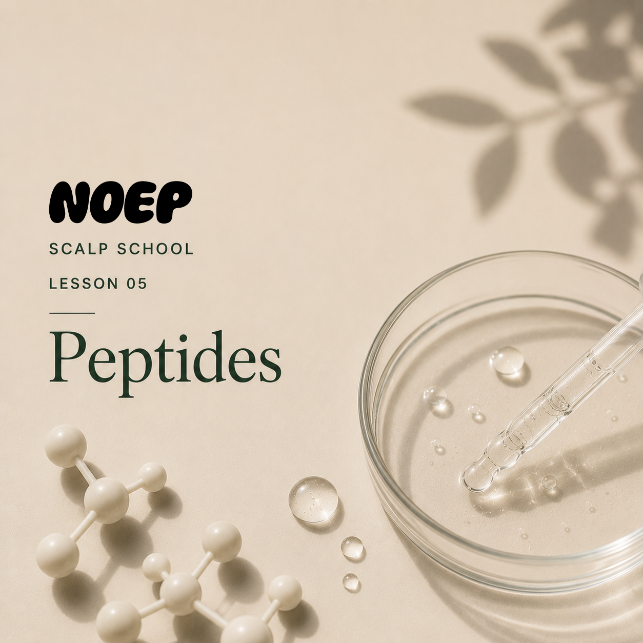 Why Peptides Are Everywhere in Haircare